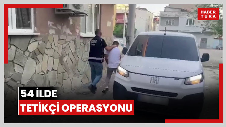 54 İlde Tetikçi Operasyonu