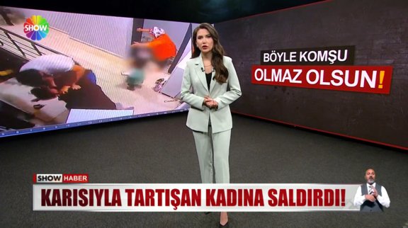 Karısıyla tartışan kadına saldırı!