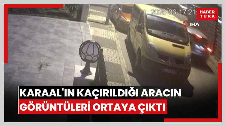 İBB Kültür A.Ş. Genel Müdür Yardımcısı Karaal'ın kaçırıldığı aracın görüntüleri ortaya çıktı