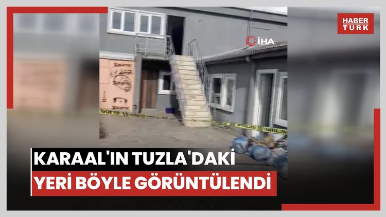Erhan Karaal'ın Tuzla'da bulunduğu yer böyle görüntülendi