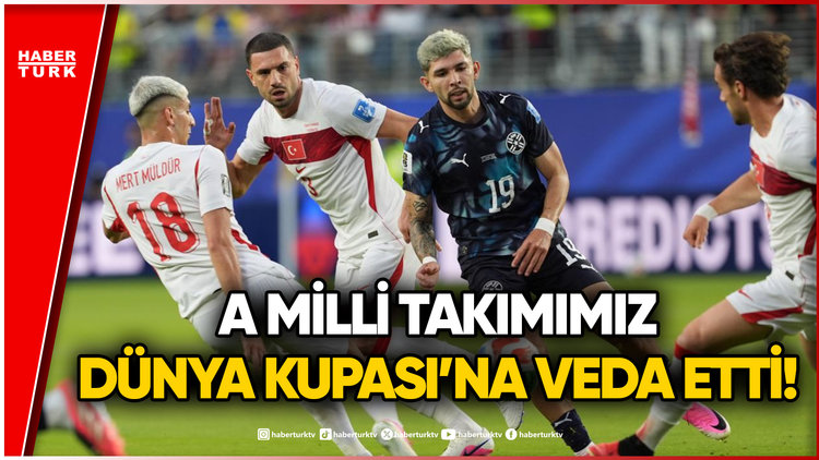 Milli Takım Dünya Kupası'na Veda Etti!