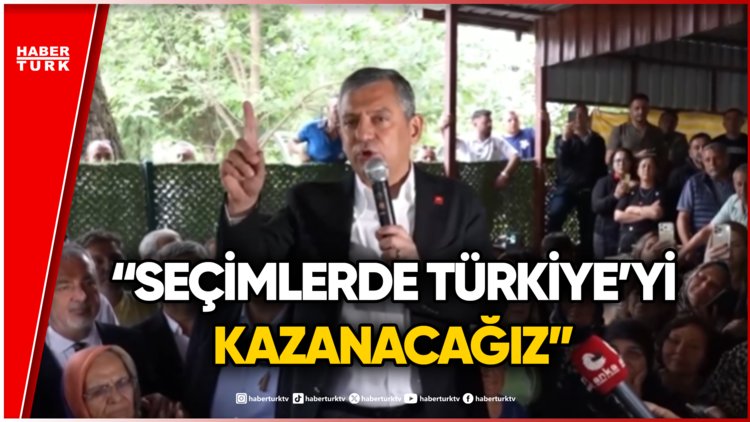 Özgür Özel: "Bizi Yolumuzdan Kimse Çeviremez"