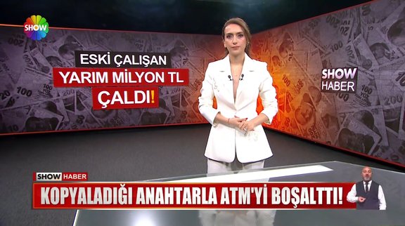 Eski çalışan yarım milyon TL çaldı!
