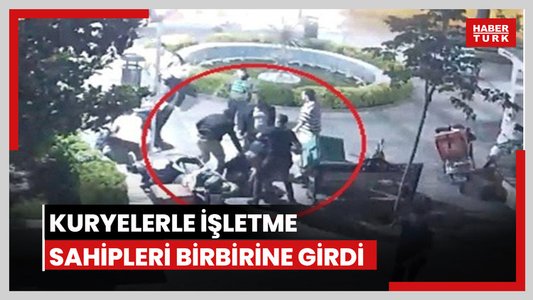 Kuryelerle işletme sahipleri birbirine girdi
