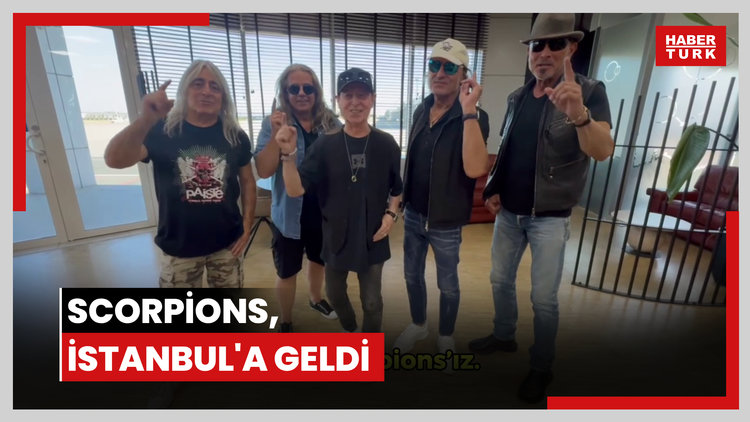 Scorpions, İstanbul'a geldi