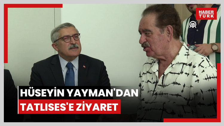 AK Parti Genel Başkan Yardımcısı Hüseyin Yayman'dan, İbrahim Tatlıses'e ziyaret