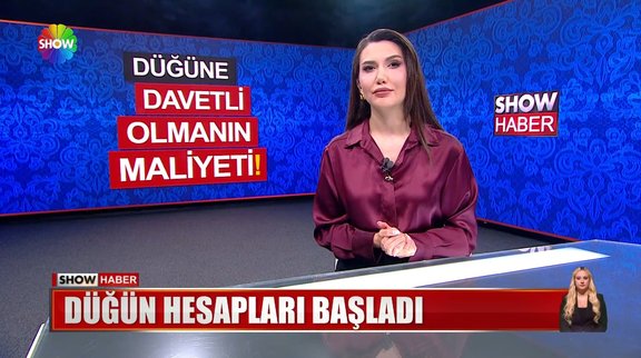 Düğün hesapları başladı! 