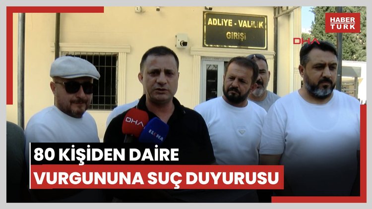 Satın aldıkları dairelerinin başkalarına da satıldığını öne süren 80 kişiden suç duyurusu