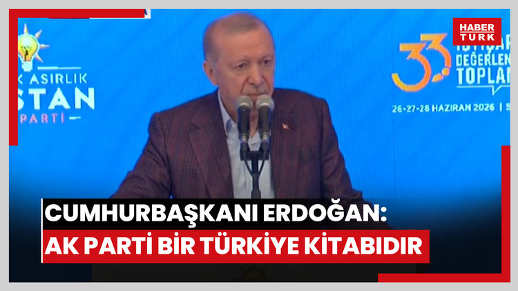 Cumhurbaşkanı Erdoğan: AK Parti bir Türkiye kitabıdır