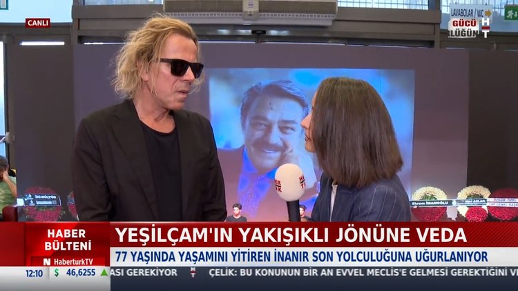 Kadir İnanır'a veda ediliyor