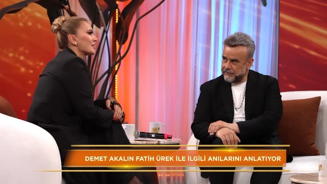 Demet Akalın, Fatih Ürek'le anısını anlatırken duygulanıyor!