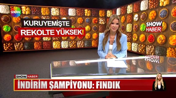 Kuruyemiş fiyatları düşüyor!