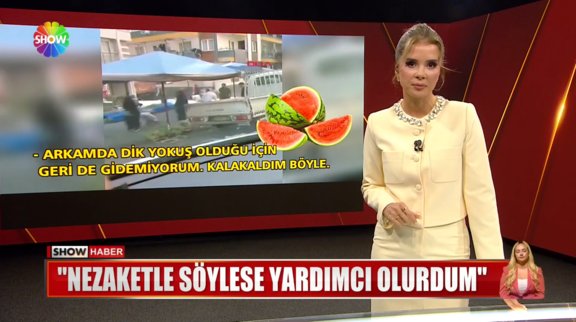 O karpuzcu konuştu!
