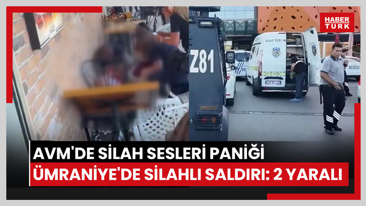AVM'de silah sesleri paniği
