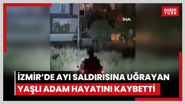 İzmir'de ayı saldırısına uğrayan yaşlı adam hayatını kaybetti