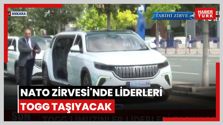 NATO Zirvesi'nde liderleri Togg taşıyacak
