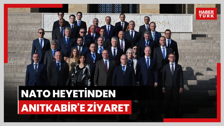 NATO heyetinden Anıtkabir'e ziyaret