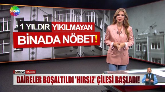 Binaları 1 yıldır yıkılamadı!