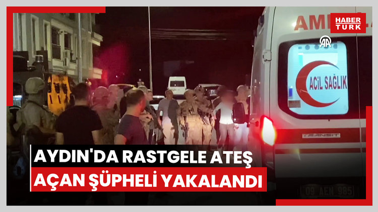 Aydında pompalı tüfekle rastgele ateş eden şüpheli gözaltına alındı