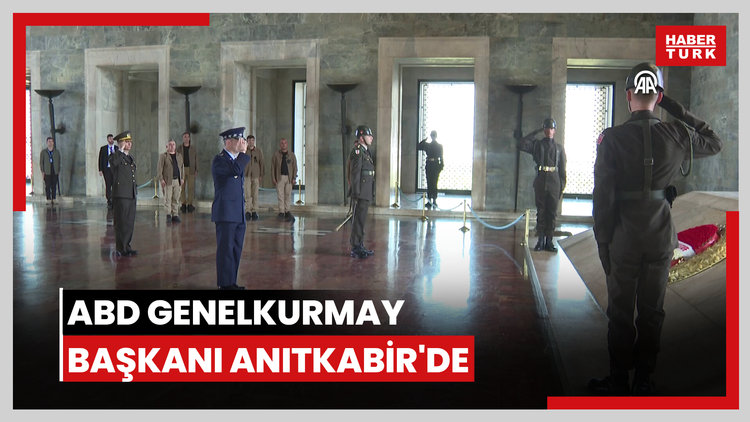 ABD Genelkurmay Başkanı Anıtkabir'de