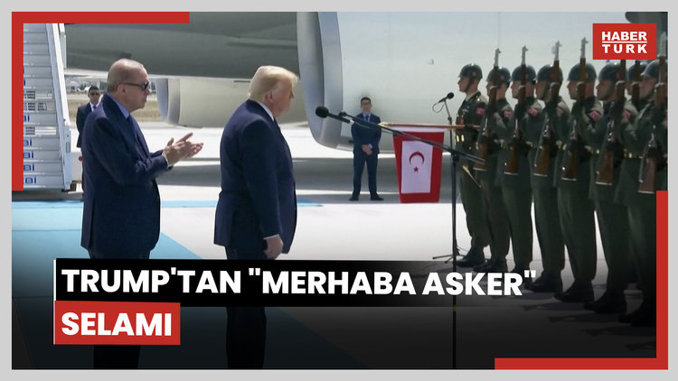 Trump'tan "Merhaba asker" selamı