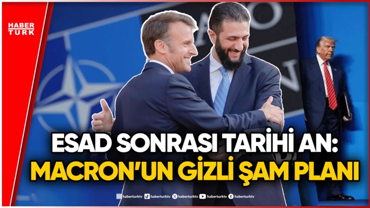 Zirve Öncesi Sürpriz Hamle! Macron Neden Apar Topar Şam'a Gitti?