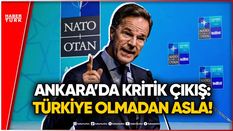 Kritik Zirve Öncesi Bomba Açıklama: Rutte'den Türkiye ve Rusya Tehdidi Çıkışı