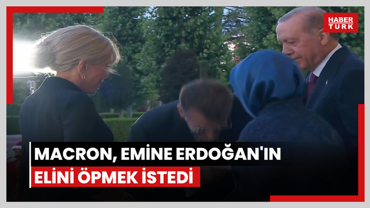 Macron, protokol kurallarını unuttu