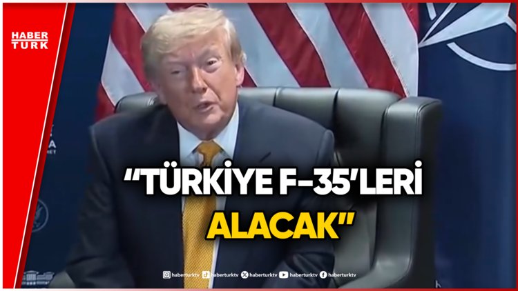 ABD Başkanı Trump'tan Ankara'da F-35 Açıklaması!