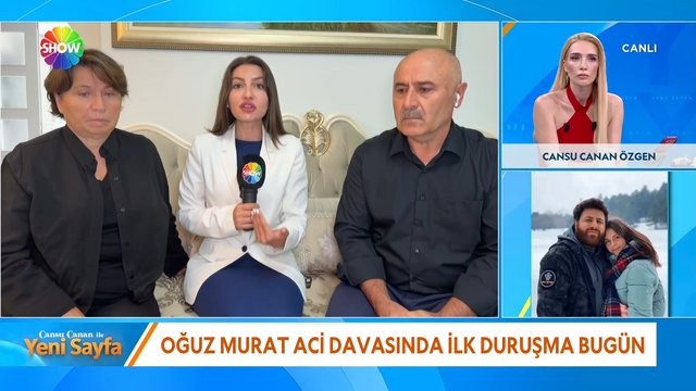 Oğuz Murat Aci'nin ailesi Yeni Sayfa'da!