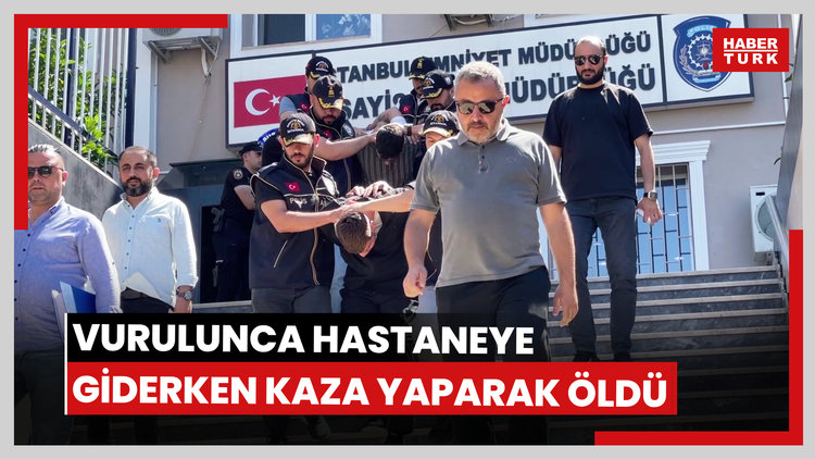 Vurulunca hastaneye giderken kaza yaparak öldü