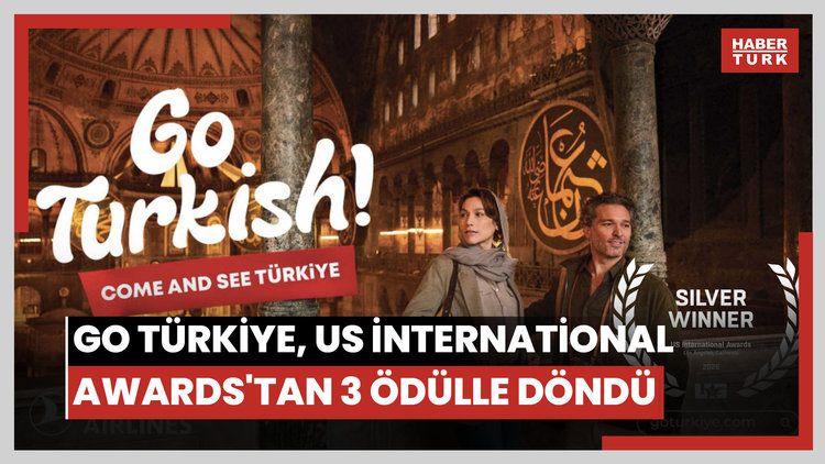 Türkiye'nin hikayeleri dünya sahnesinde: Go Türkiye, US International Awards'tan 3 ödülle döndü