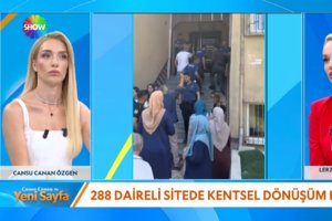 288 daireli sitede kentsel dönüşüm krizi!