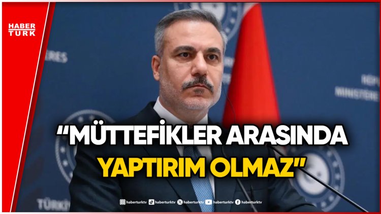 Dışişleri Bakanı Fidan'dan F-35 ve CAATSA Açıklaması!