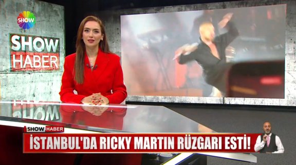 İstanbul'da Rıcky Martın rüzgarı esti! 