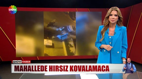 Mahallede hırsız kovalamaca!