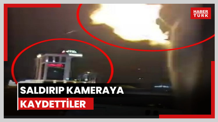 Saldırıp kameraya kaydettiler