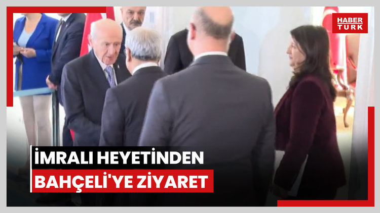 İmralı heyetinden Bahçeli'ye ziyaret