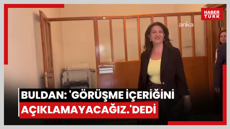 TBMM'de Bahçeli ve Efkan Ala ile görüşen Pervin Buldan: "İçeriğe dair bilgi vermeyeceğiz"
