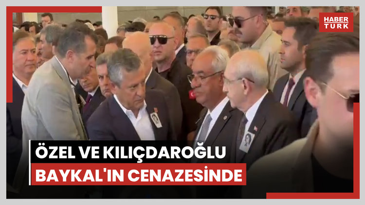 Özel ve Kılıçdaroğlu Baykal'ın cenazesinde