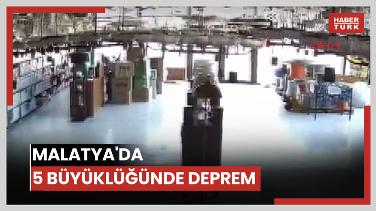 Malatya'da 5 büyüklüğünde deprem