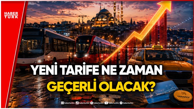İstanbul'da Toplu Ulaşıma ve Taksilere Yüzde 10 Zam! İşte Yeni Tarife