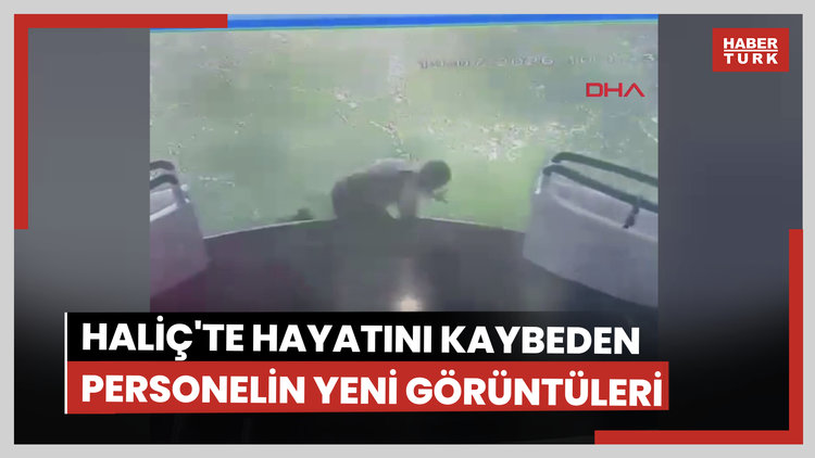 Haliç'te tur teknesinden denize düşerek yaşamını yitiren personelin yeni görüntüsü ortaya çıktı