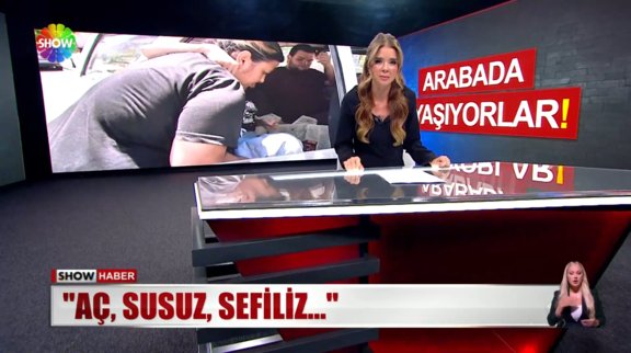 Görenin yüreği sızlıyor... 