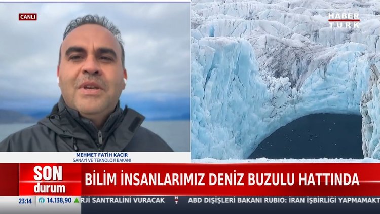 Türk bilim insanları Arktik'te