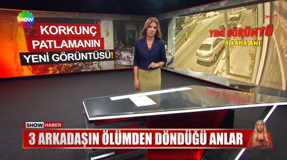 Korkunç patlamanın yeni görüntüsü!