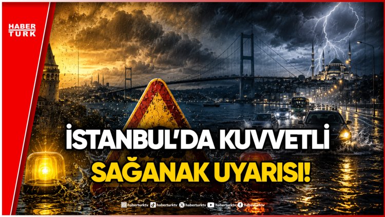 İstanbul Alarmda... Şiddetli Sağanak ve Su Baskınlarına Dikkat!