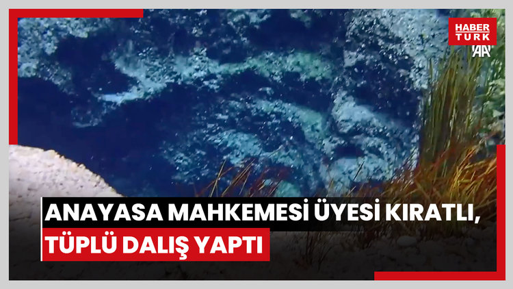 Anayasa Mahkemesi Üyesi Kıratlı, Sakaryabaşı'nda tüplü dalış yaptı