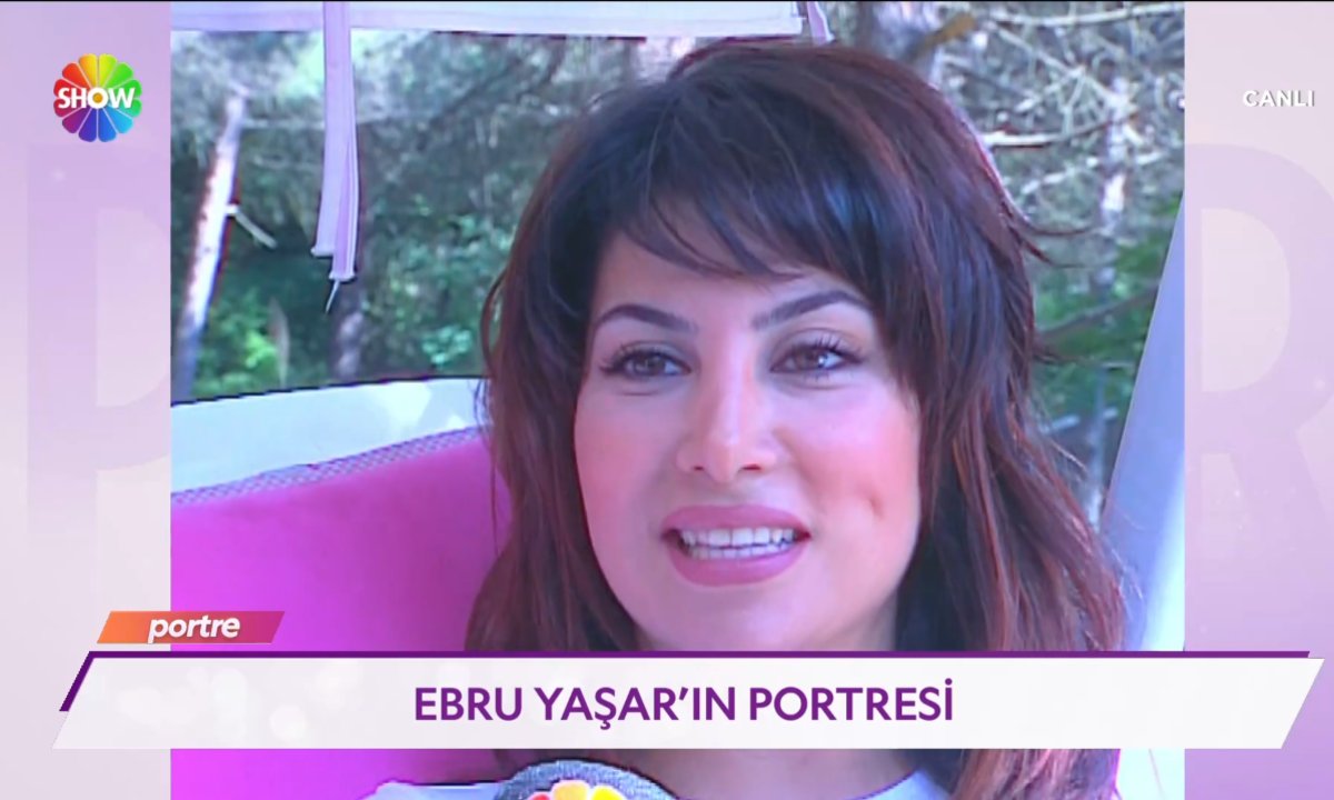 Ebru Yaşar'ın portresi!