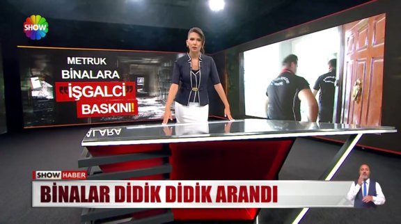 Binalar didik didik arandı!